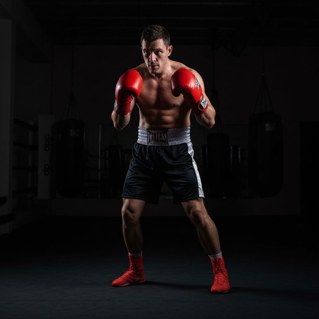 Dimas 'Tangan Besi' Putra - Petinju Kelas Menengah di HSS HollyWings Sport Show